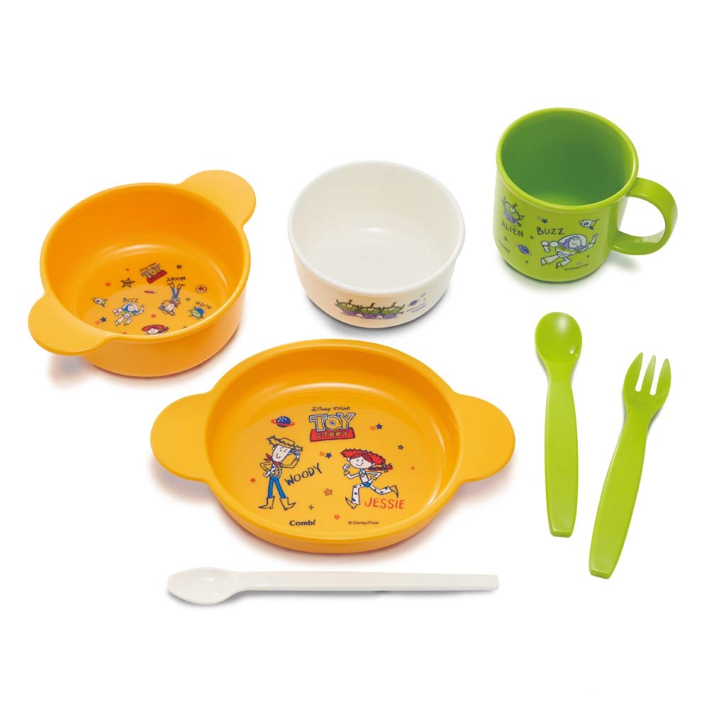 Amazon | コンビ スマイル食器セット H ディズニー トイ・ストーリー